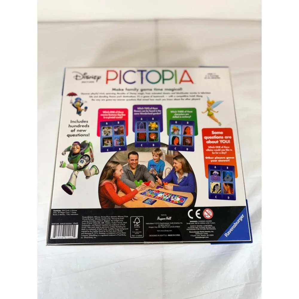Pictopia Disney Edition, Ultimate‎ Picture Trivia Game 2019 Ravensburger